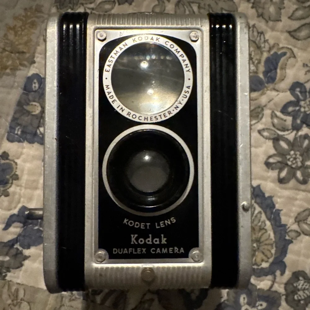 Vintage Kodak Duaflex Camera with Kodet Lens